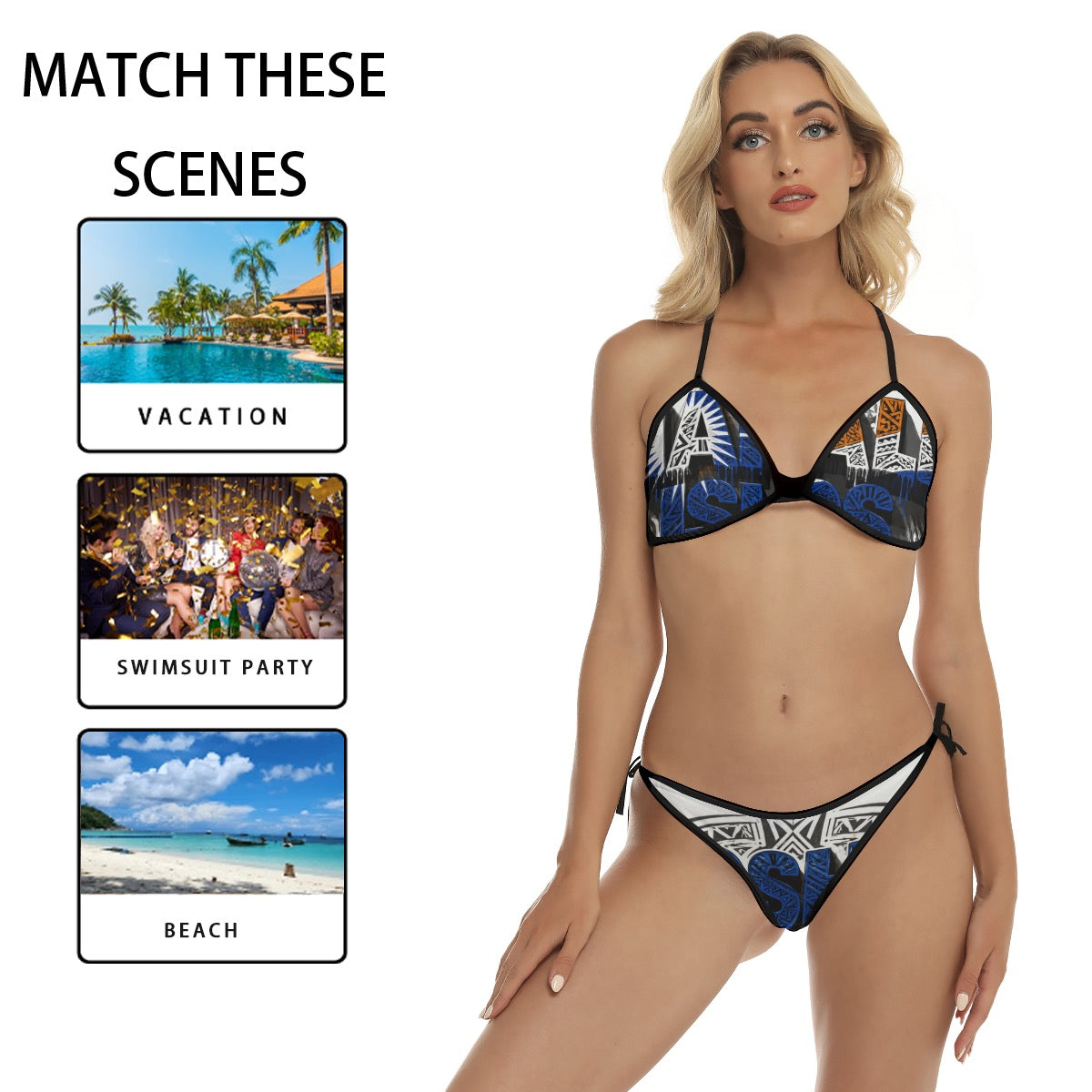 All-Over Print Women's Bikini