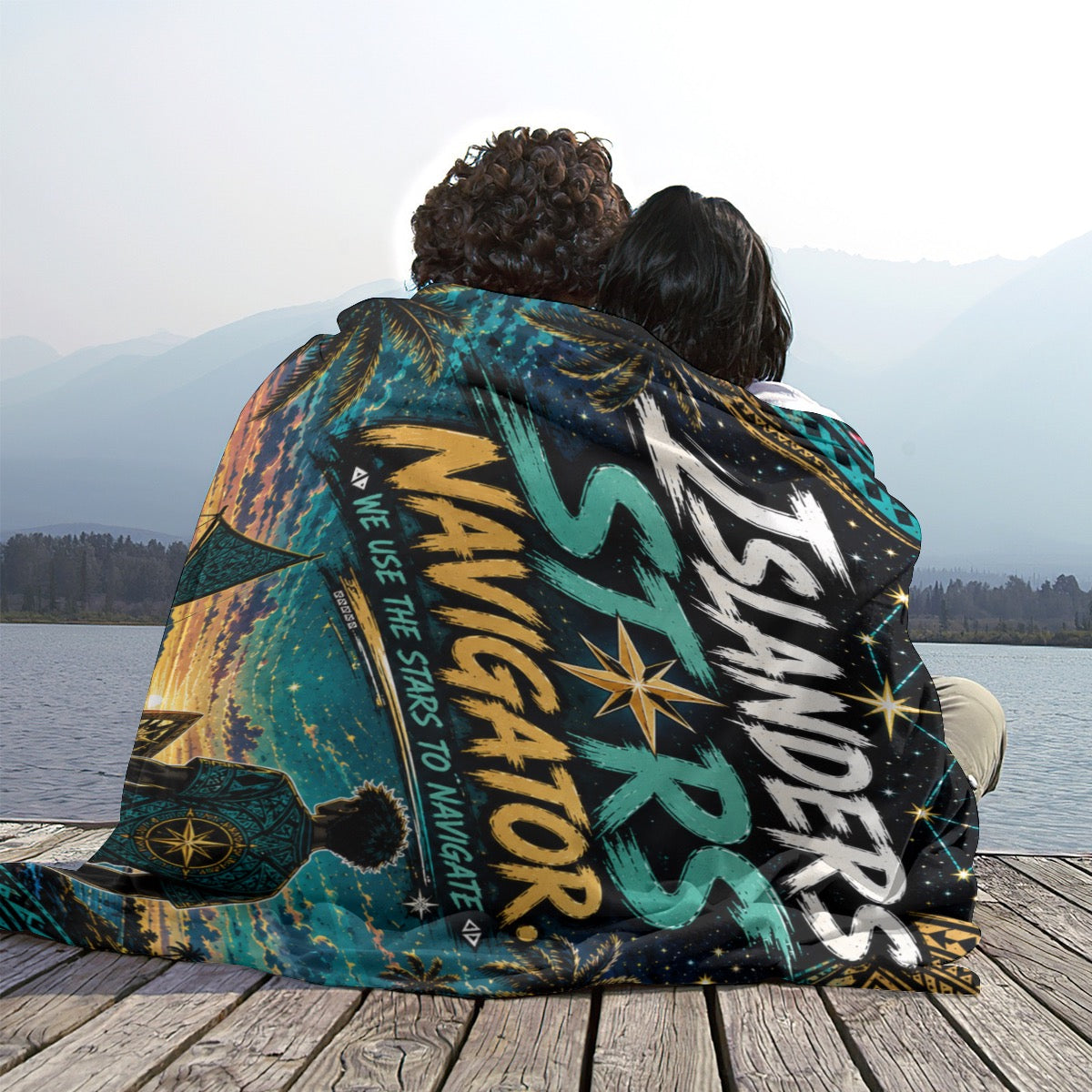 Single-Side Printing Flannel Blanket