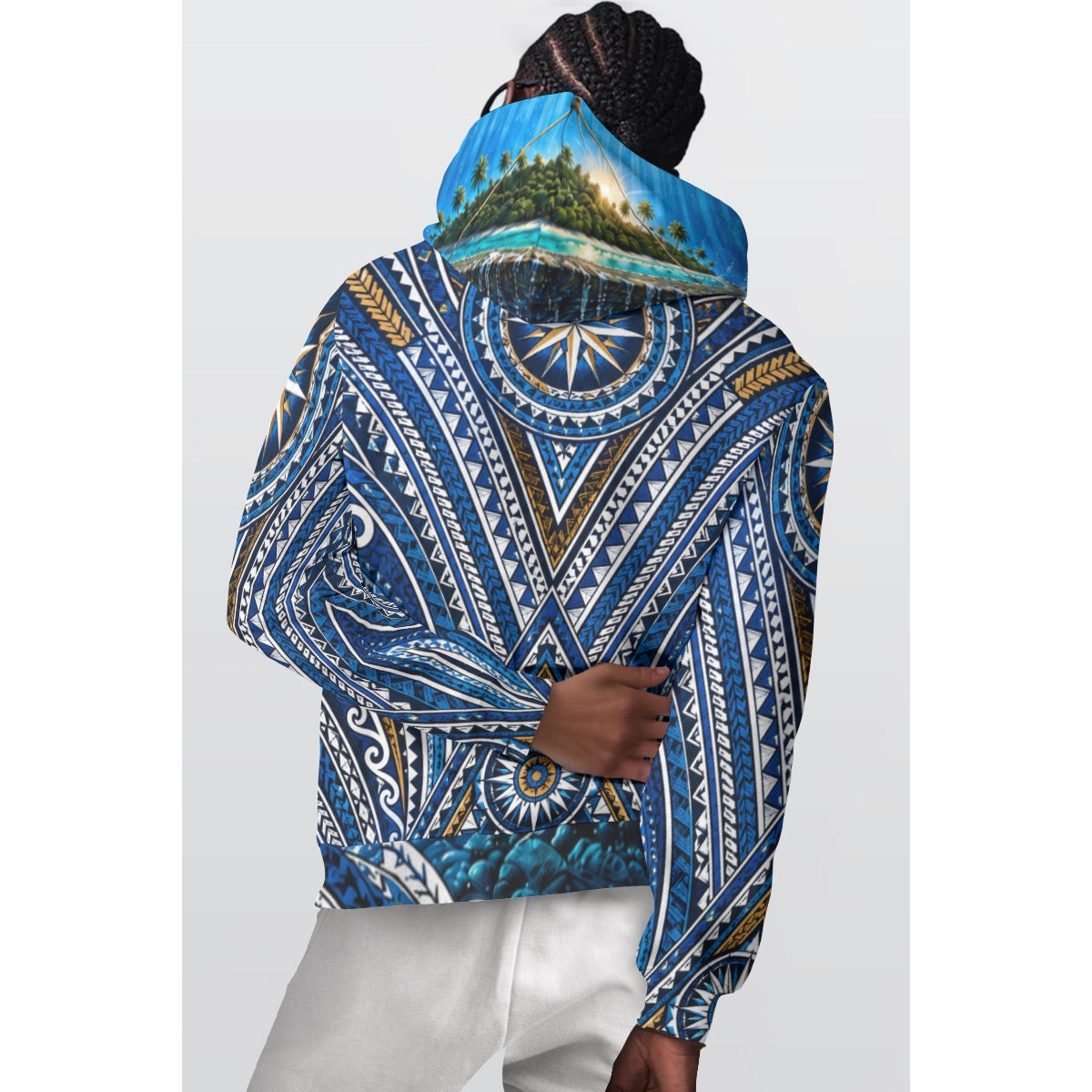 All-Over Print Men's Pullover Hoodie