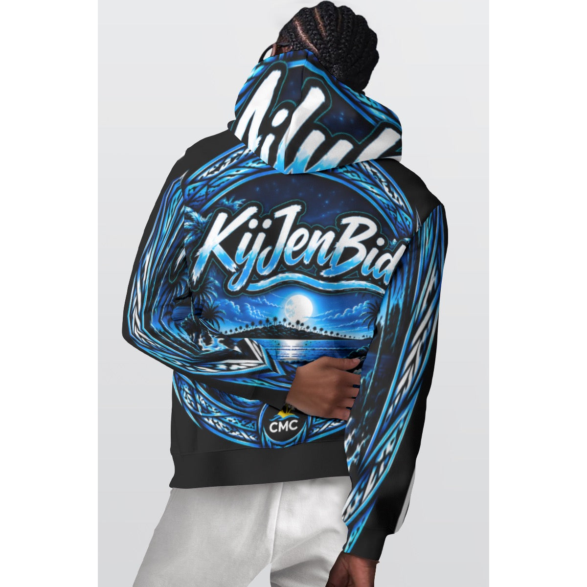 All-Over Print Men's Pullover Hoodie