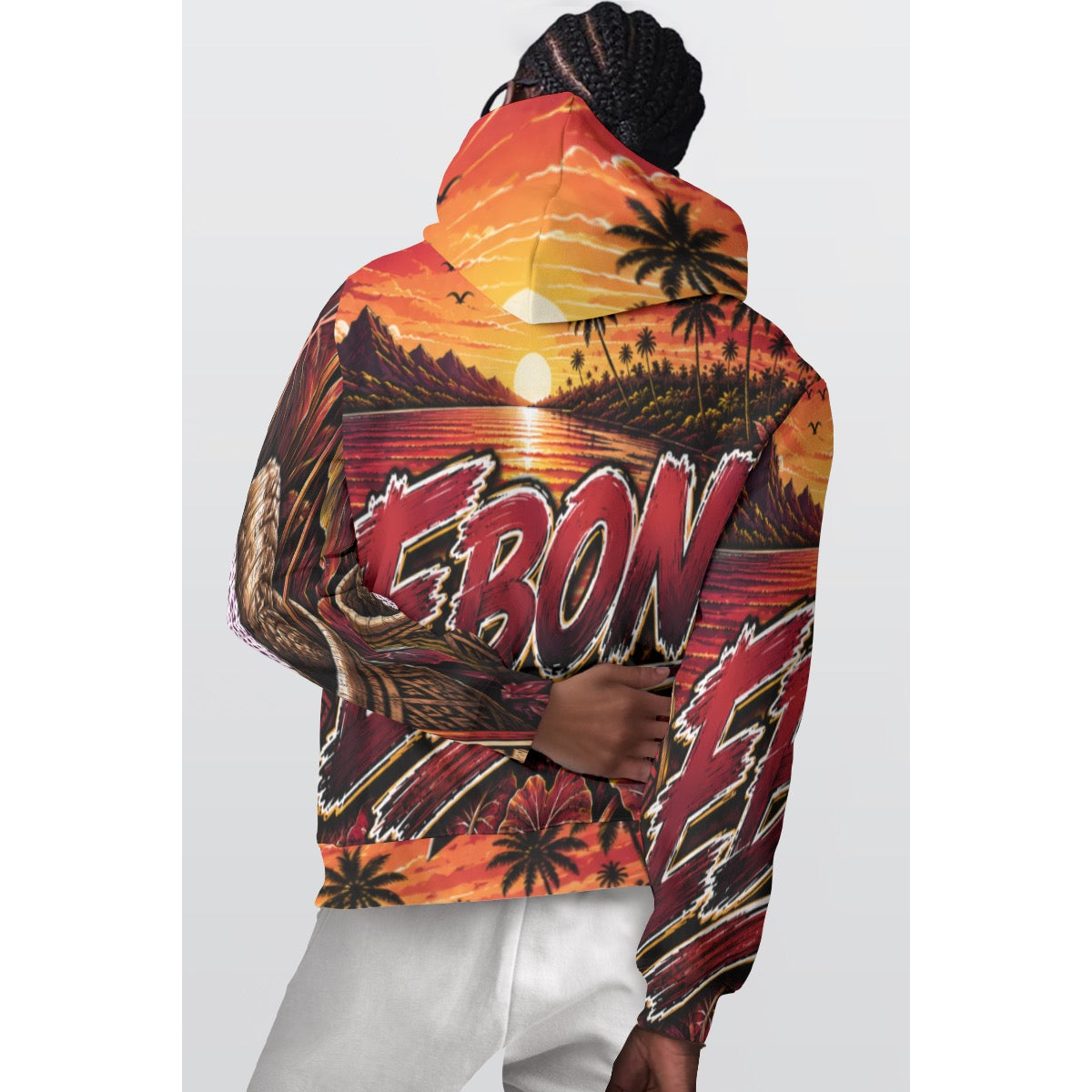 All-Over Print Men's Pullover Hoodie