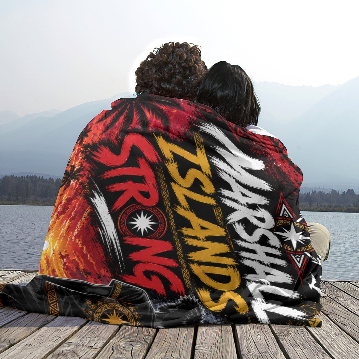 Single-Side Printing Flannel Blanket