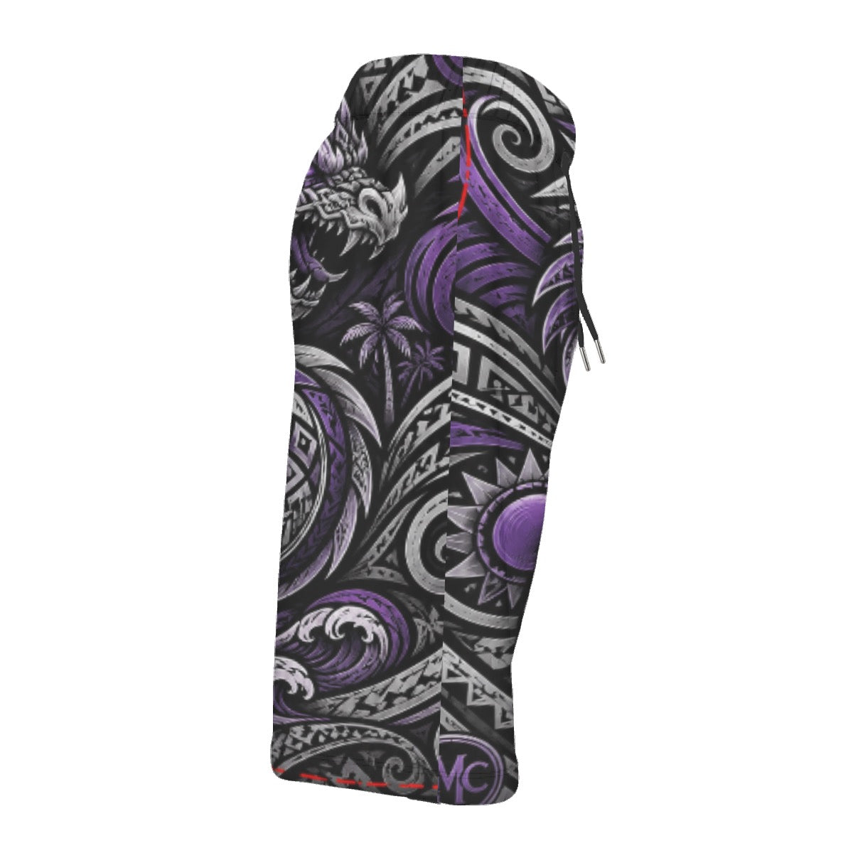 All-Over Print Men‘s Beach Shorts With Lining