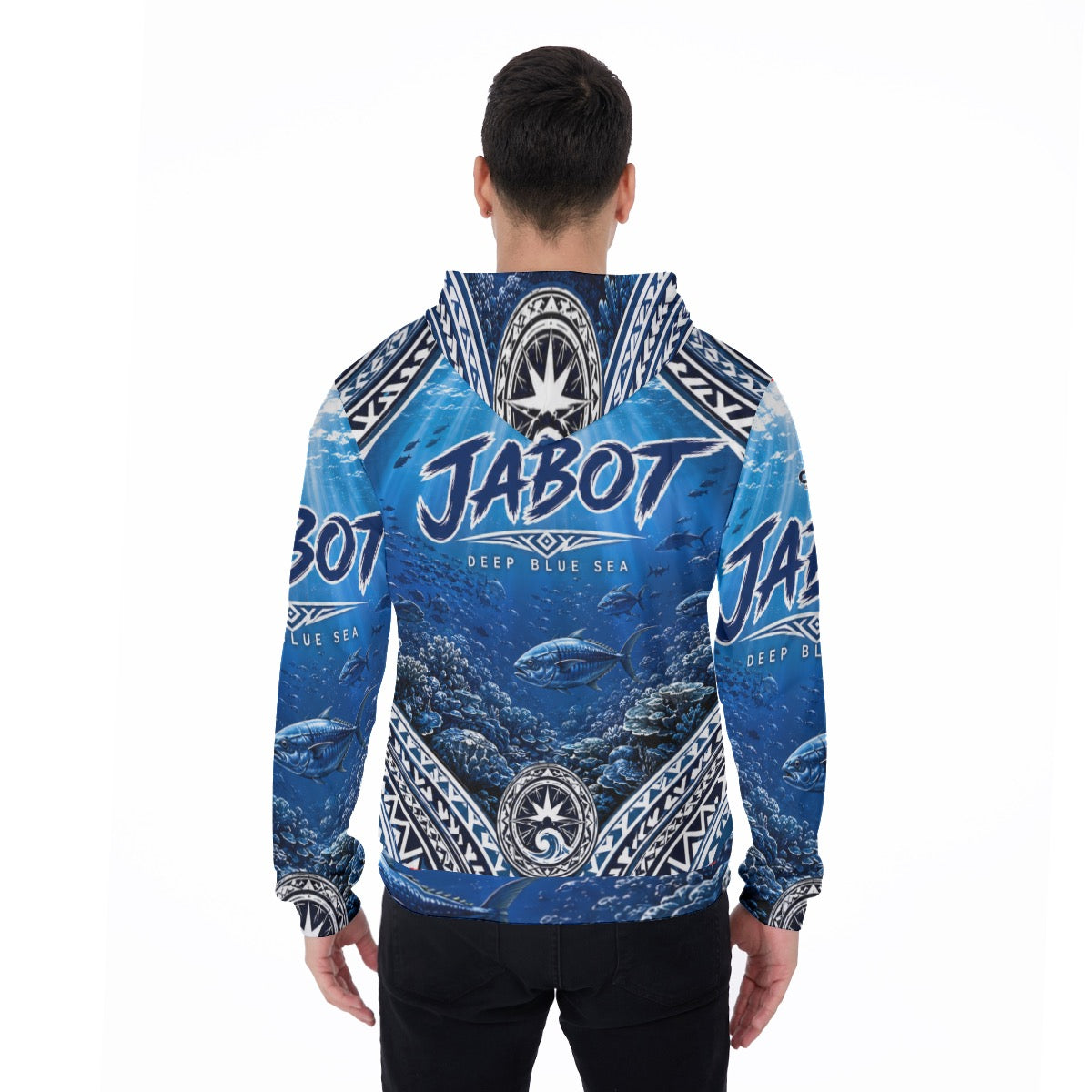 All-Over Print Men's Thicken Pullover Hoodie