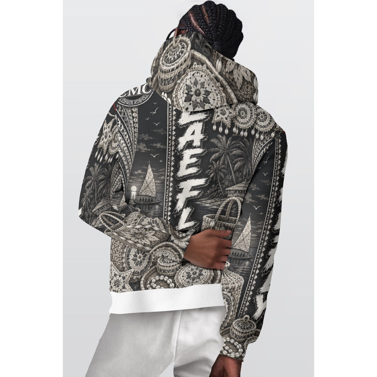 All-Over Print Men's Pullover Hoodie