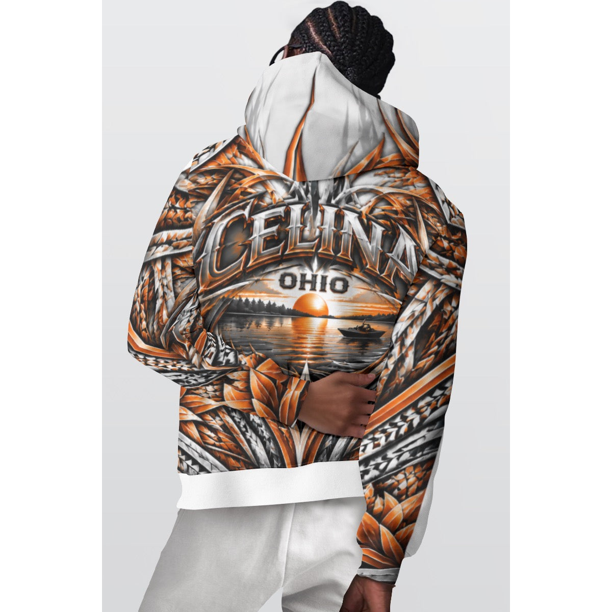 All-Over Print Men's Pullover Hoodie