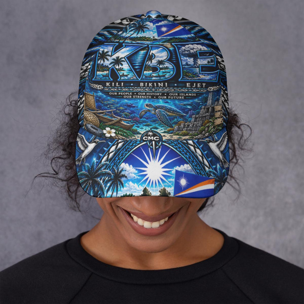 All-Over Print Peaked Cap