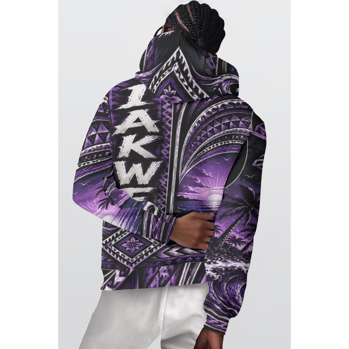 All-Over Print Men's Pullover Hoodie