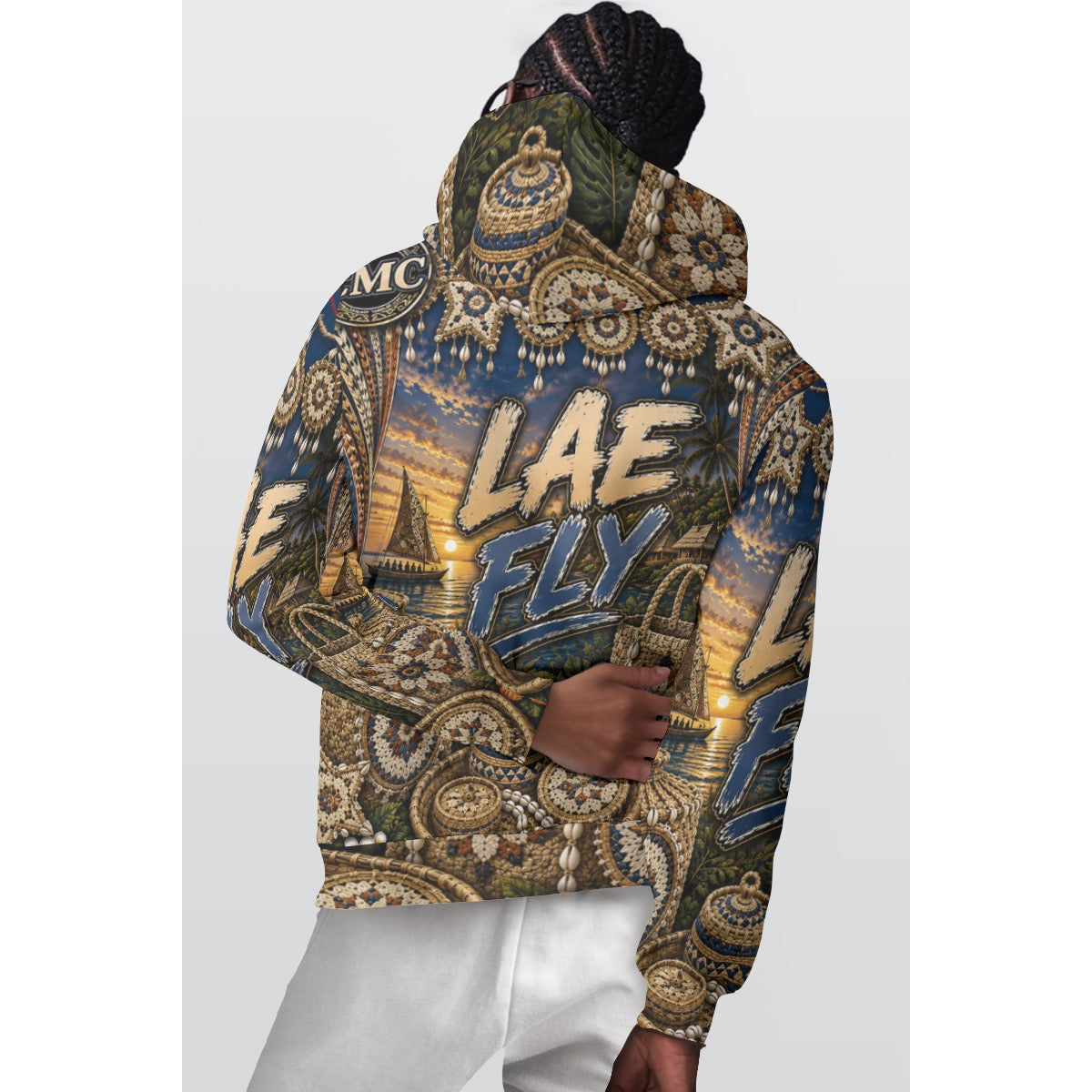 All-Over Print Men's Pullover Hoodie