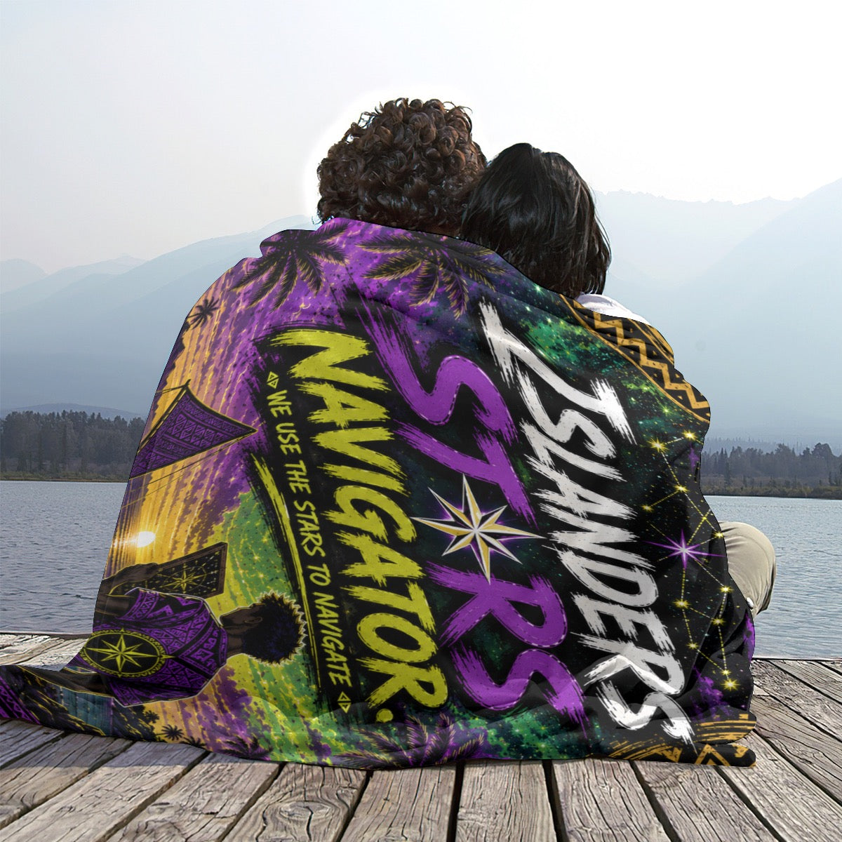 Single-Side Printing Flannel Blanket
