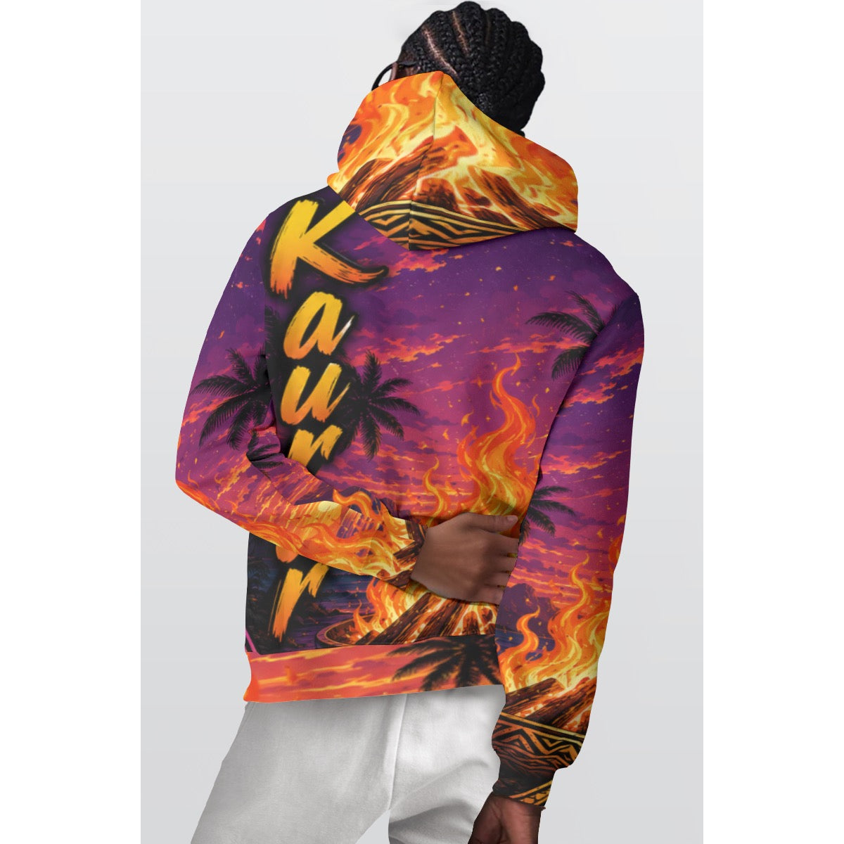 All-Over Print Men's Pullover Hoodie