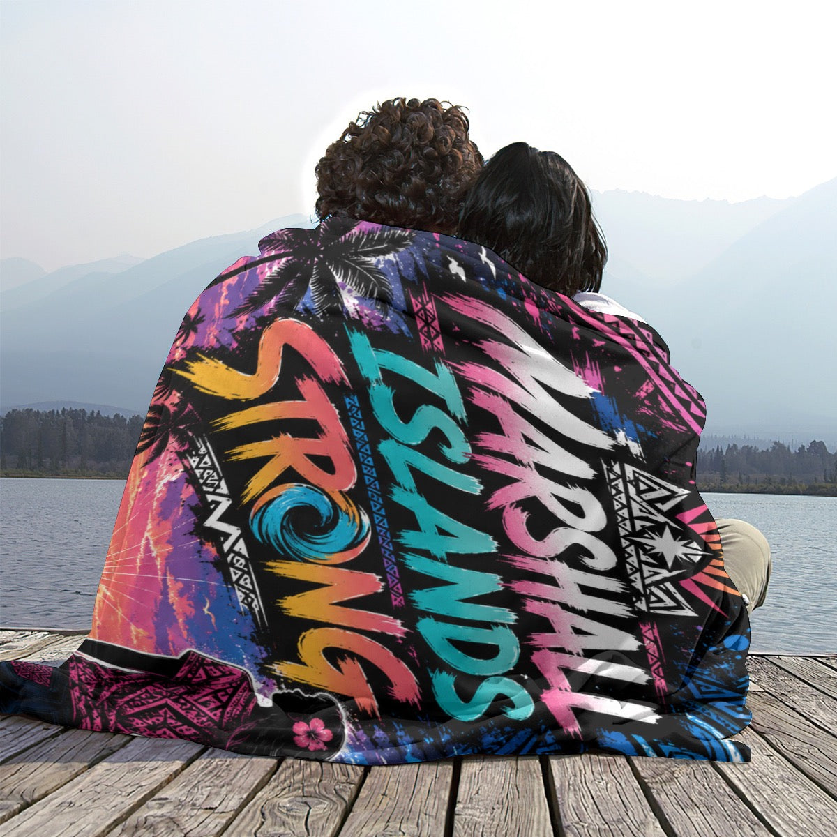 Single-Side Printing Flannel Blanket