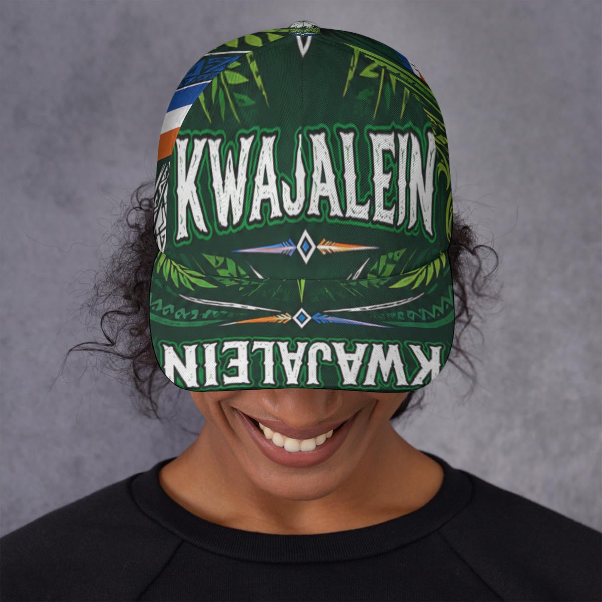 All-Over Print Peaked Cap