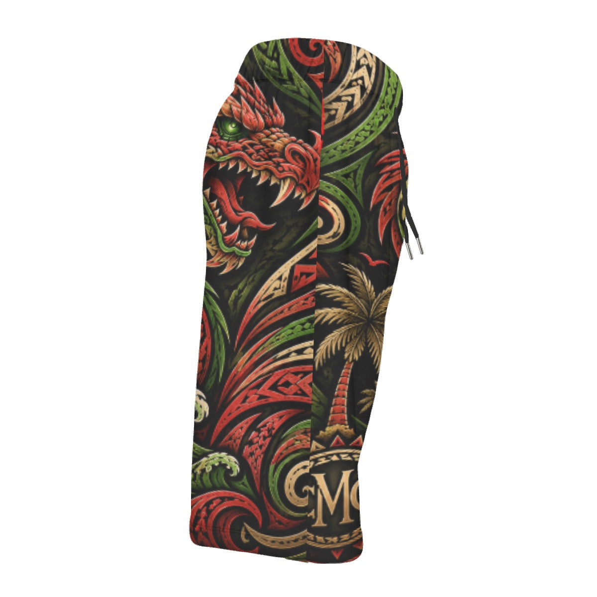 All-Over Print Men‘s Beach Shorts With Lining