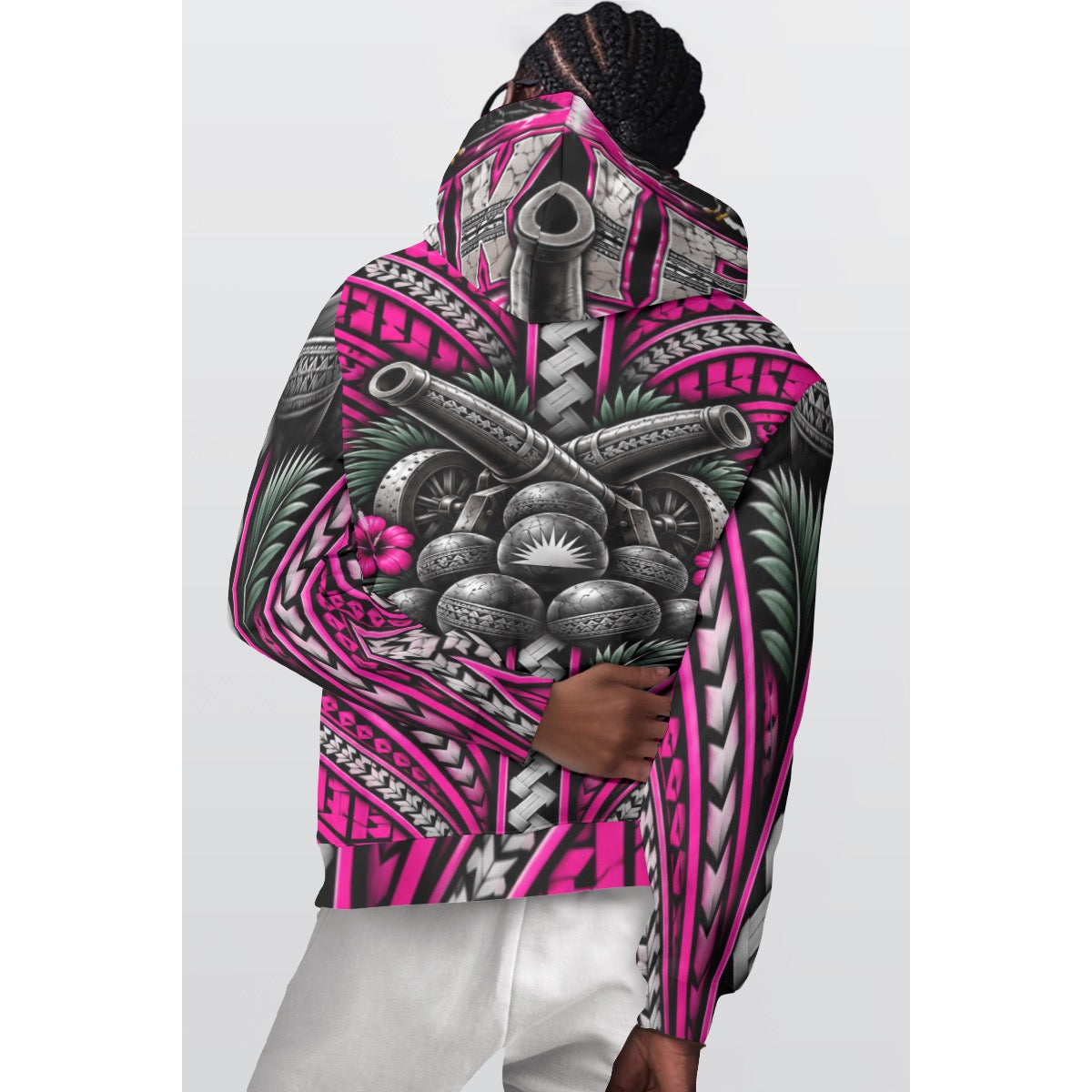 All-Over Print Men's Pullover Hoodie
