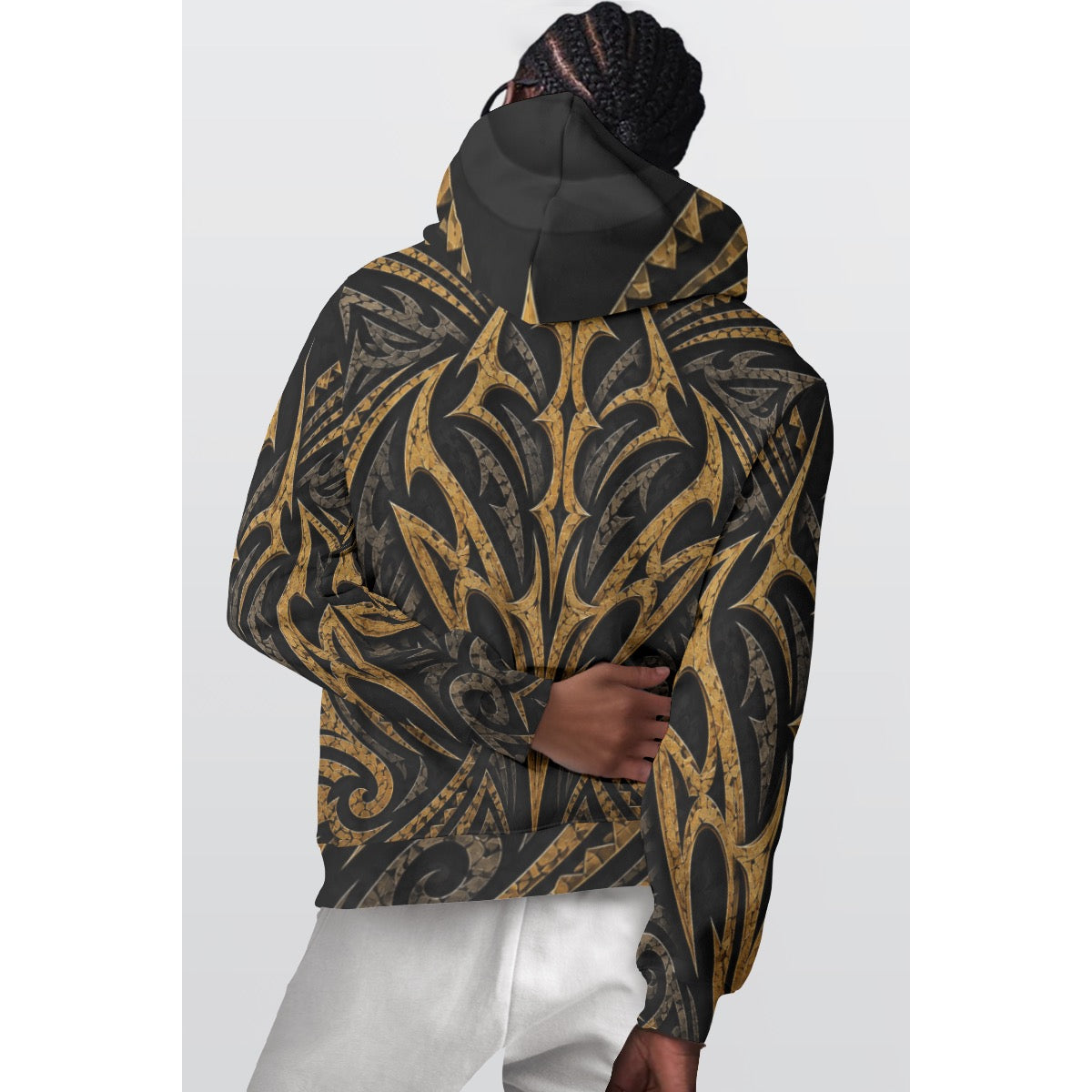 All-Over Print Men's Pullover Hoodie