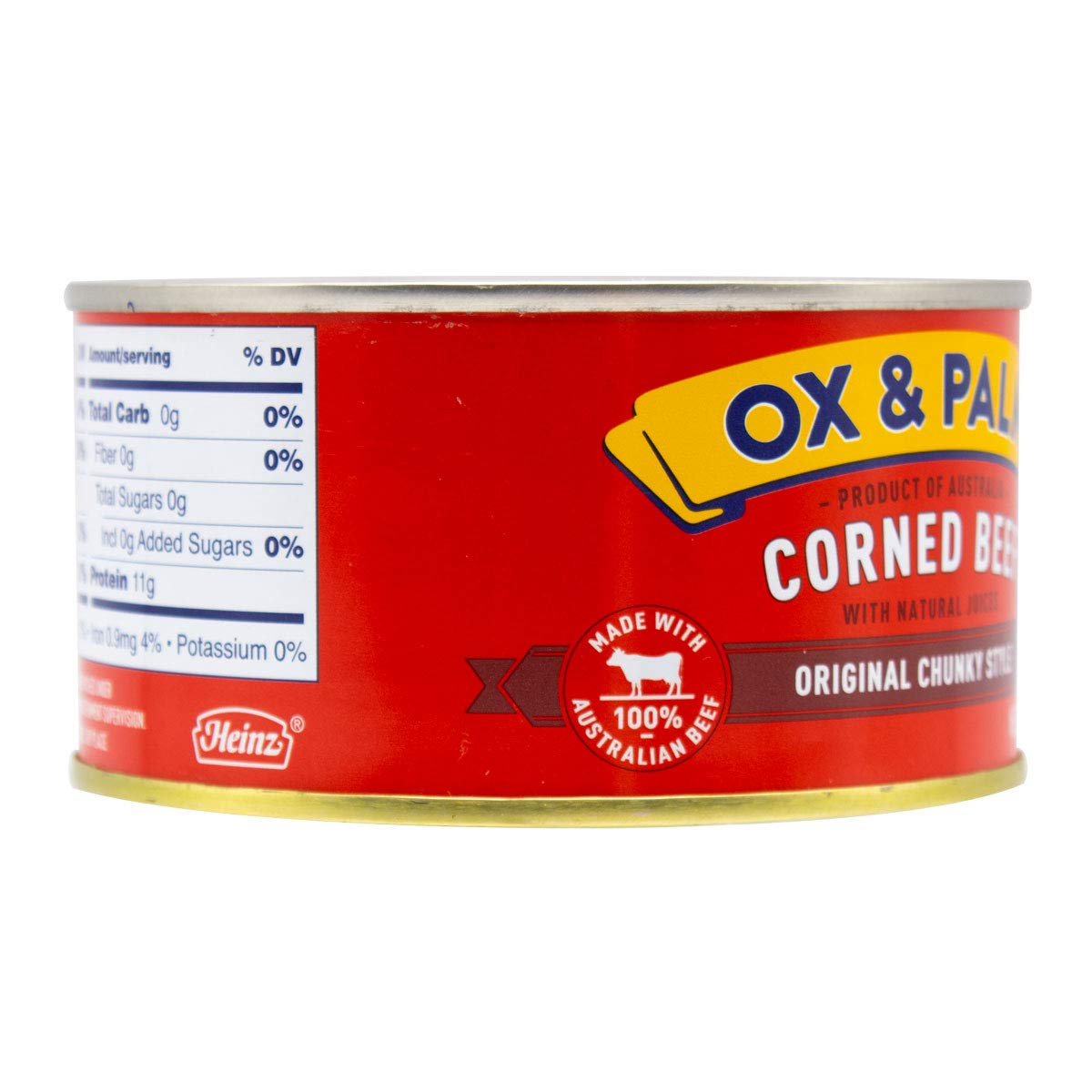 Ox & Palm Corned Beef, Original Chunky Style, 11.5 Oz (Pack of 12)