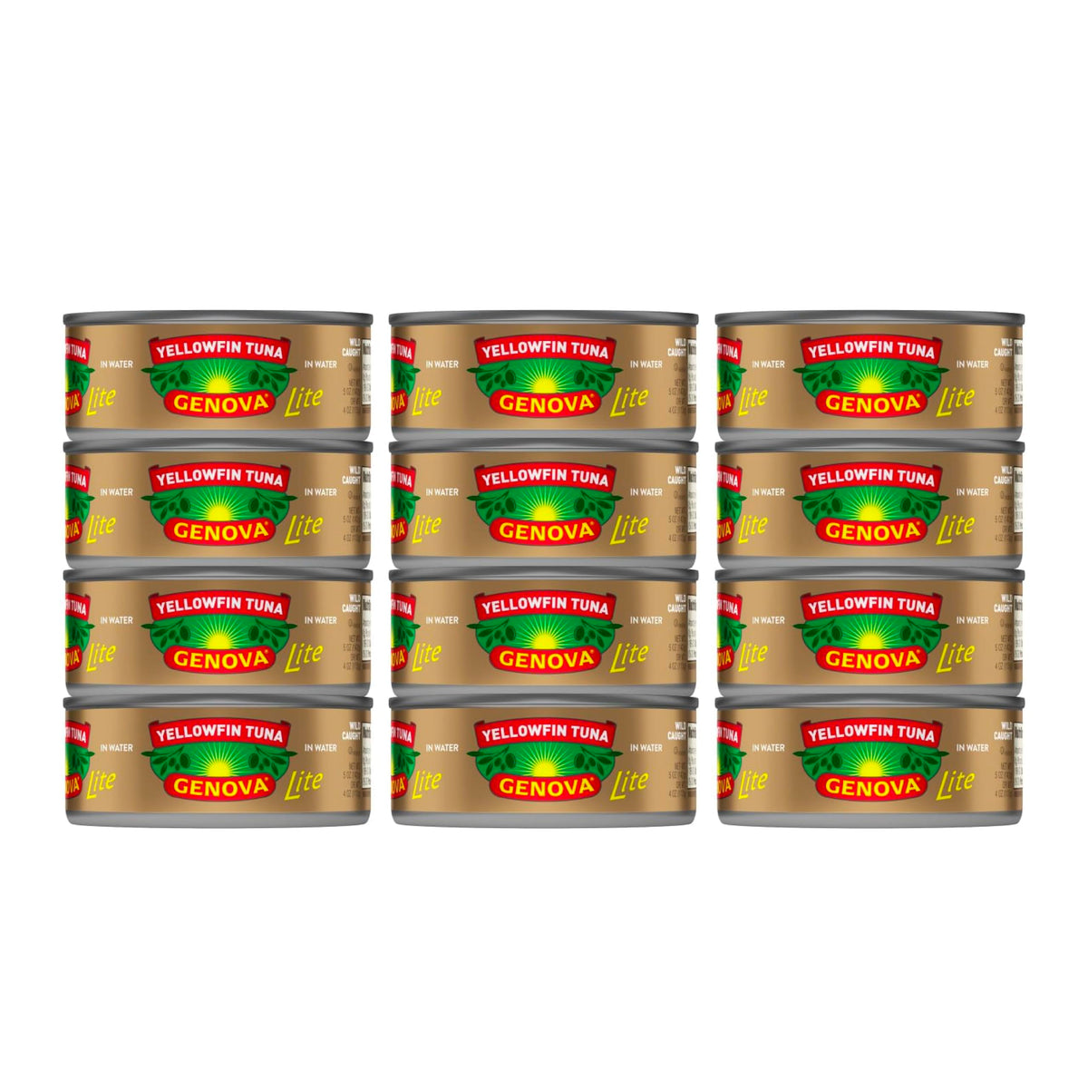 Genova Premium Yellowfin Tuna in Olive Oil, 5 Ounce Cans, 8-Pack – Nutrient Rich, High Protein Canned Tuna Fish - Delicious, Easy, Nutritious Ready to Eat Meals