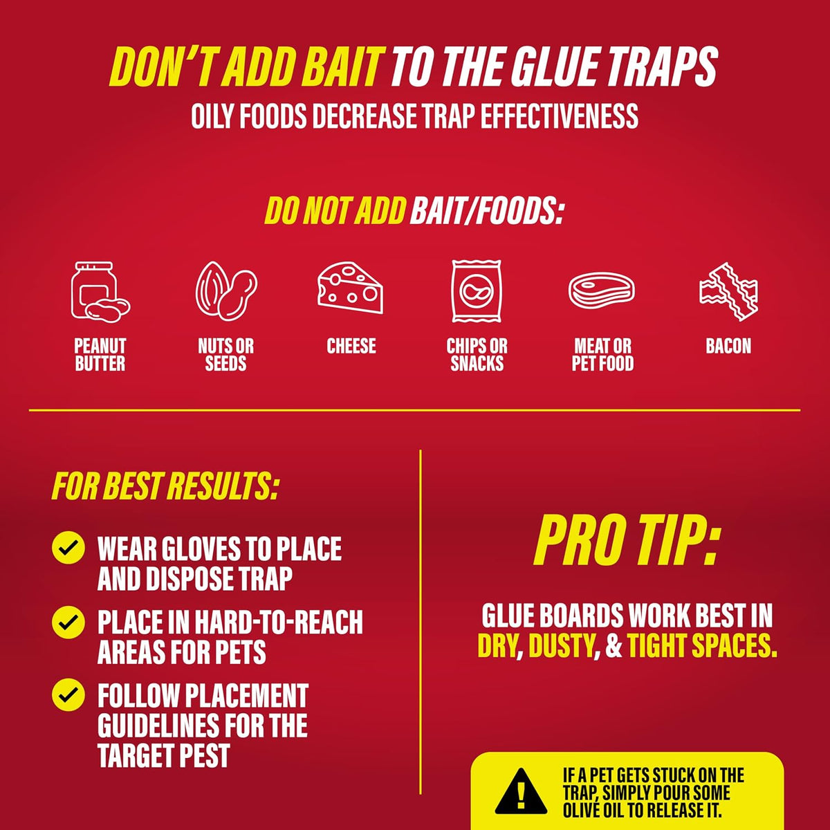 Catchmaster Roach Trap Glue Boards 10-Pk, Adhesive Bug Catcher, Scorpion, Spider, Cricket, & Cockroach Traps for Home, Bulk Glue Traps for House & Garage, Pest Control for Home