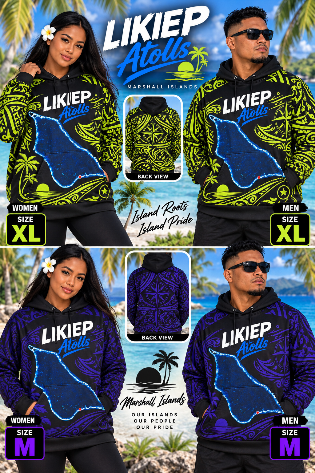 Likiep Atoll CMC Islab Wear Hoodie