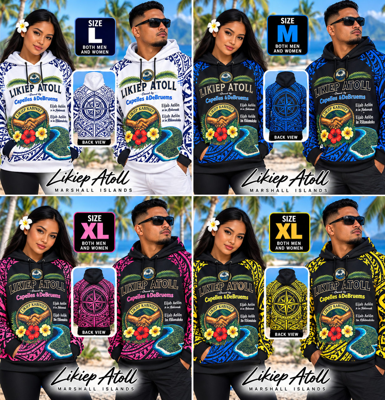 Likiep Atoll CMC Islab Wear Hoodie